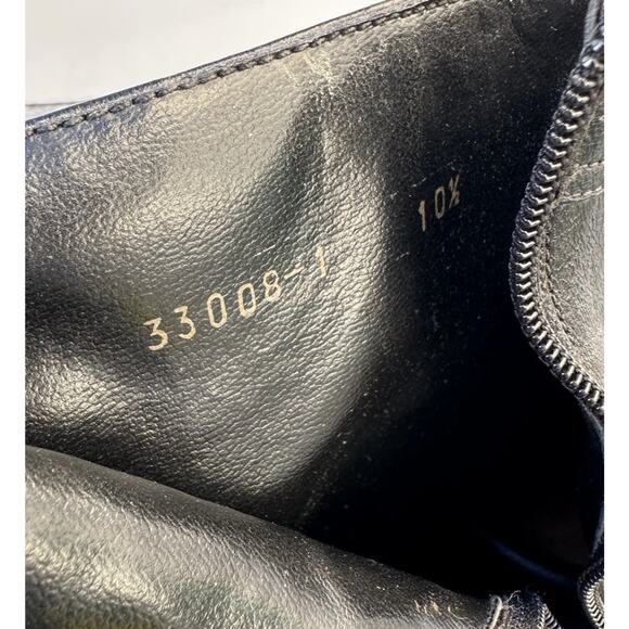 Rodolfo Valentino Collection Black Boots Hand Made Spain Sz 10.5 main image 11